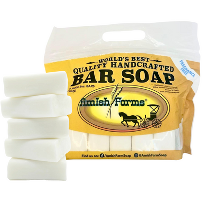5 Bar Bag - All White Fragrance Free Bars